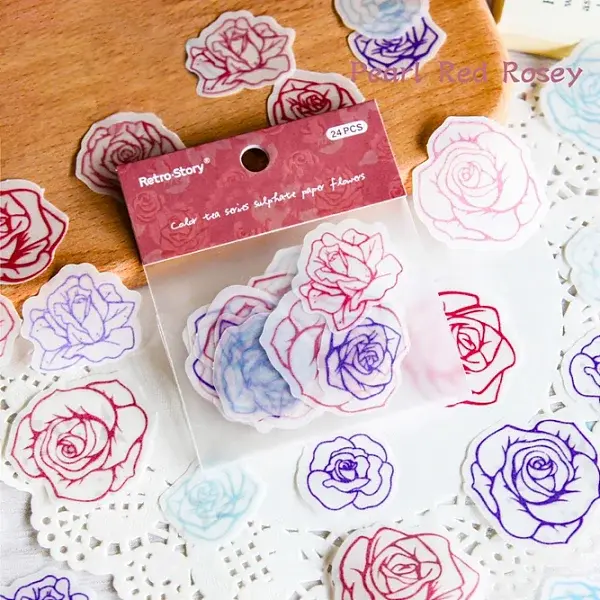 24Pcs Picture Stickers