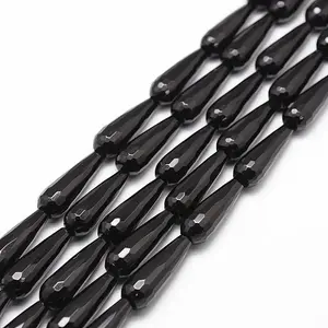 Natural Black Onyx Beads Strands