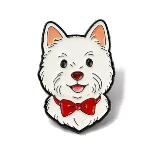 Westie Enamel Pins