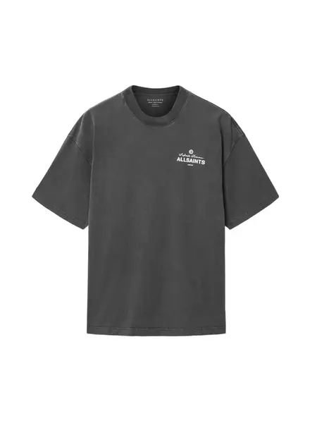 AllSaints Tričko 'SOLEIL'  čierna / biela