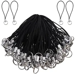 200Pcs Nylon Cord Mobile Making Cord Loops