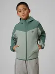 Chlapecká softshellová bunda větruodolná membrána 5000 4f mátová 164