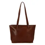 Dámská kožená kabelka hnědá - Delami Vera Pelle Karola