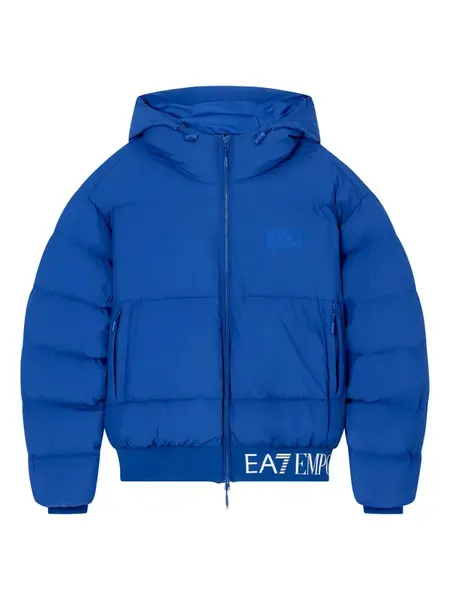 EA7 Emporio Armani Zimná bunda  modrá