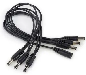 Rockboard Flat Daisy Chain Cable 6 Outputs Straight