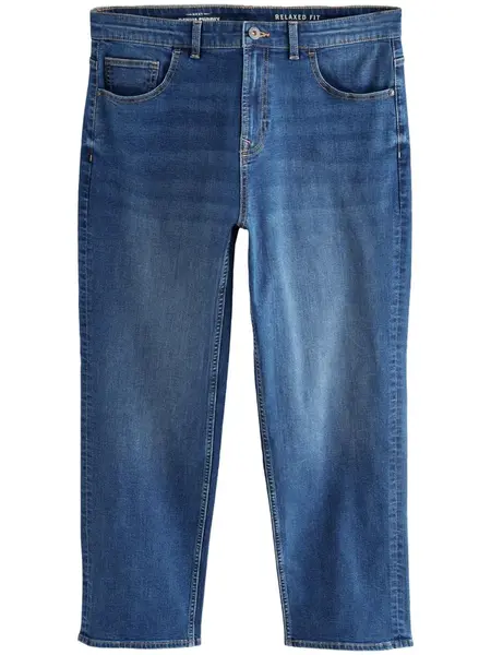 Next Džínsy  modrá denim