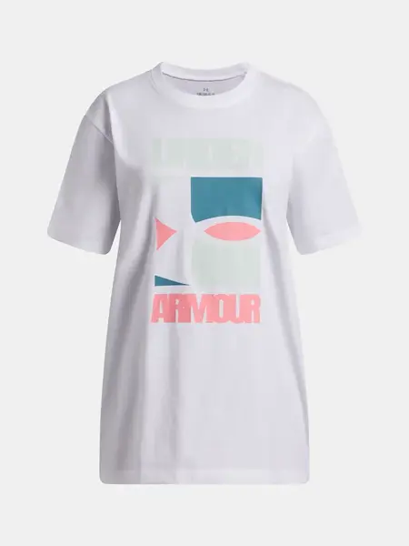 Under Armour dívčí tričko s logem