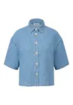 s.Oliver Blúzka  modrá denim