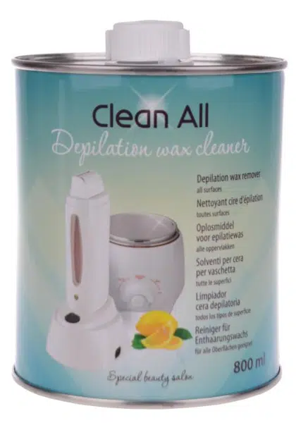 Čistič depilačního vosku Sibel Clean All - 800 ml (7411002) + dárek zdarma