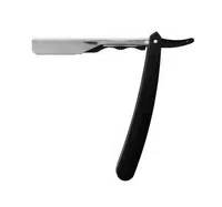 Břitva na seřezávání vlasů a holení vousů Duko - 242 mm, černá (972)