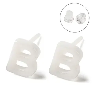 Hypoallergenic Bioceramics Zirconia Ceramic Stud Earrings