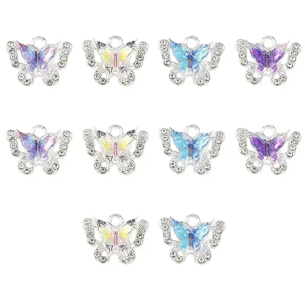 10Pcs Alloy Pendants