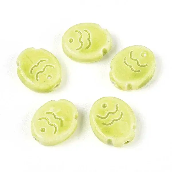 Handmade Porcelain Ceramic Beads