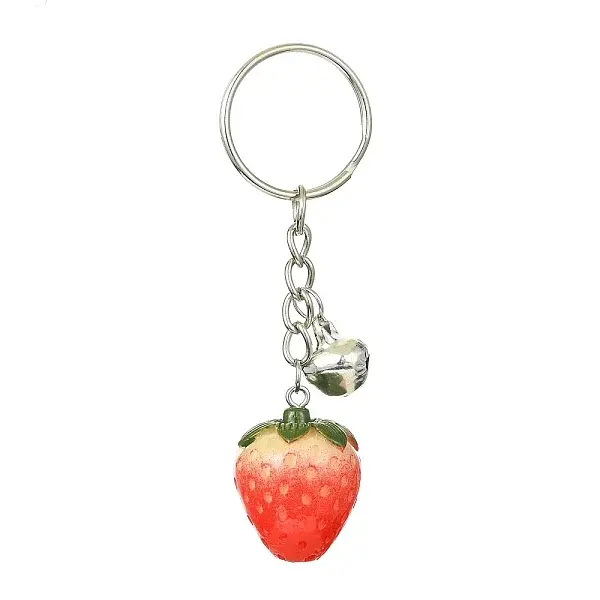 Fruit Resin Pendant Keychain