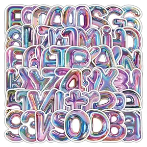 2Sets PP Plastic Self Adhesive Stickers