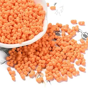 Rubberized Style Glass Seed Beads