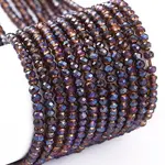 Electroplate Glass Beads Strands