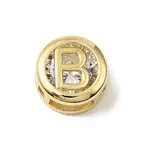 Brass Micro Pave Cubic Zirconia Multi-Strand Links