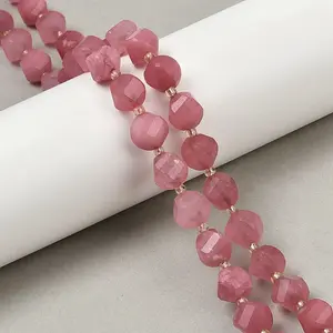 Dyed Natural Jade Beads Strands