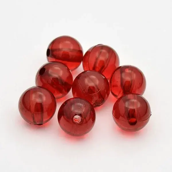 Transparent Acrylic Beads
