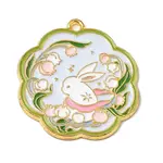 Alloy Enamel Pendants