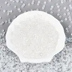 6/0 Half Plated Glass Beads