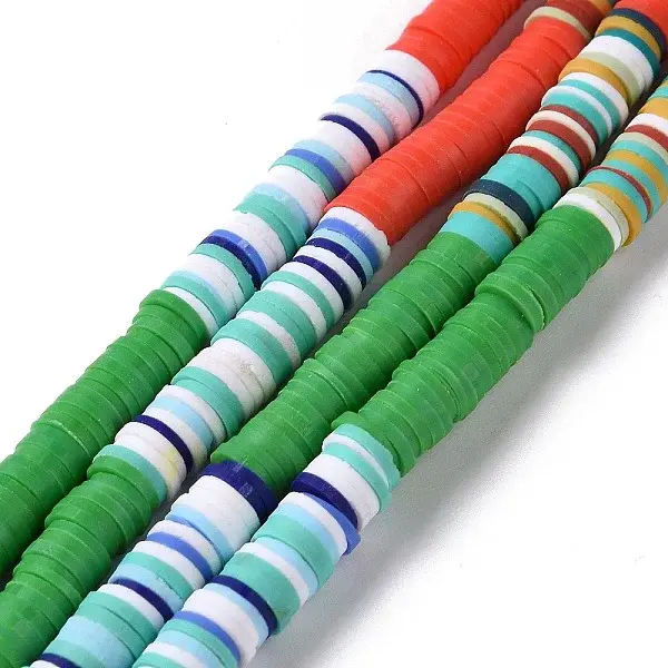 Handmade Polymer Clay Bead Strands