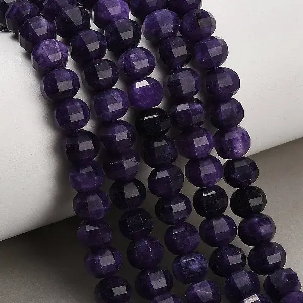 Natural White Jade Beads Strands