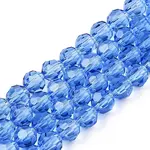 Transparent Glass Beads Strands