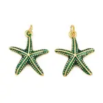 Brass Enamel Pendants