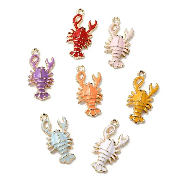 Alloy Enamel Pendants