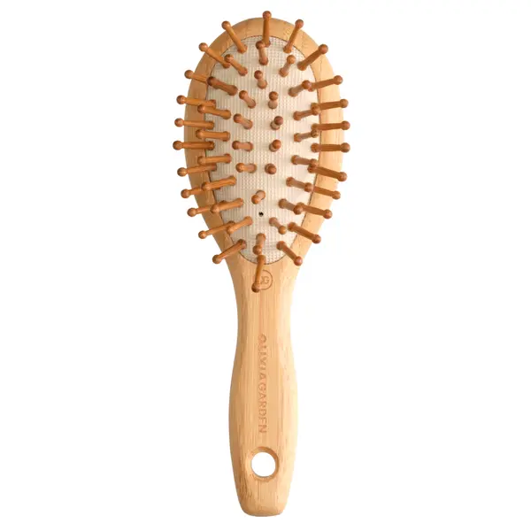 Kartáč na vlasy Olivia Garden Bamboo Touch Massage XS - 16 x 5 cm (ID1008) + dárek zdarma