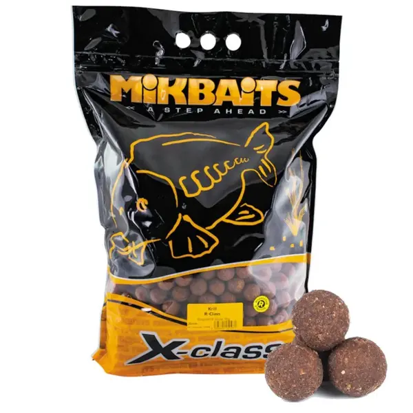 Mikbaits boilies r-class 4 kg 20 m - krill