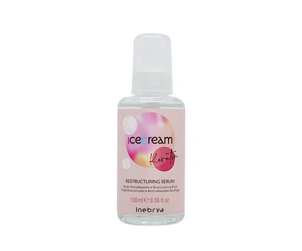Rekonstrukční sérum pro poškozené vlasy Inebrya Ice Cream Keratin Restructuring Serum - 100 ml (771026317) + dárek zdarma