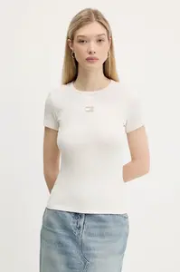 Tommy Jeans tričko dámske bavlnené s elastanom