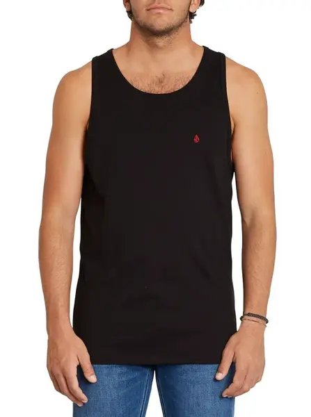 Volcom pánské tričko Stone Blanks Bsc Tt Black | Černá | Velikost XXL