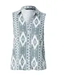 VERO MODA Blúzka 'VMMYMILO'  pastelovo zelená / biela