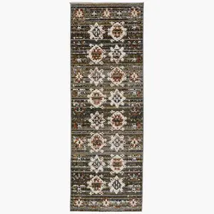 Flair Rugs BĚHOUN, 80/300 cm, zelená