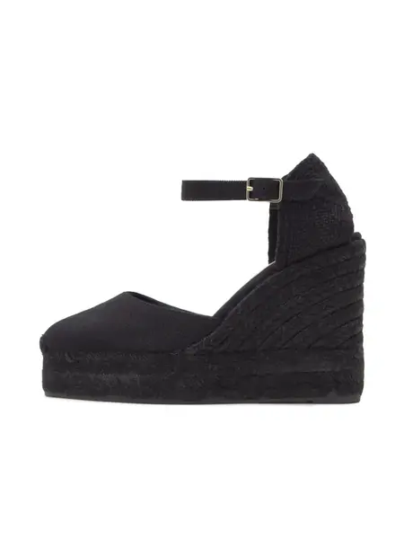 Castañer Espadrilky 'Carol'  čierna