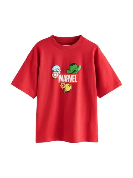 Next Tričko 'Marvel Avengers'  žltá / zelená / červená / biela