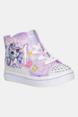 Dětské tenisky Skechers TWI-LITES 2.0 - UNICORN GLAM fialová barva, 314378N
