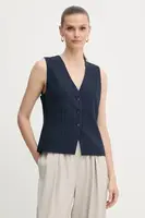 Vesta BOSS Julinia tmavomodrá barva, jednořadá, 50548493