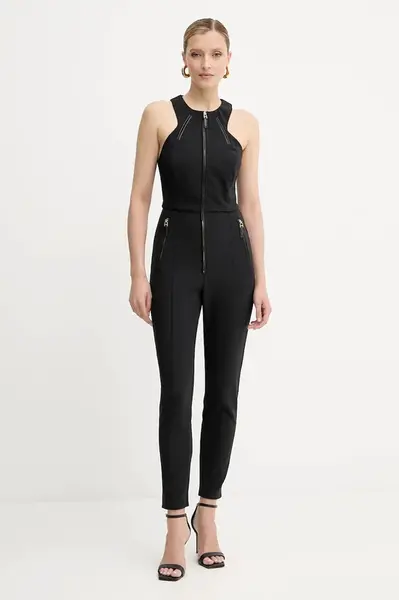 Overal Elisabetta Franchi černá barva, TU05556E2