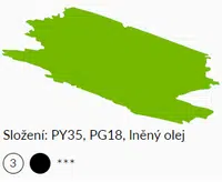 Olejová barva Umton 20ml – 0078 Kadmio-chromitá zeleň skvělá