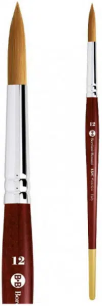 Kulatý syntetický štětec serie 13/C – velikost 10