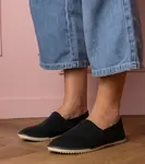 Gemre Black women's slip-on sneakers Tutsi