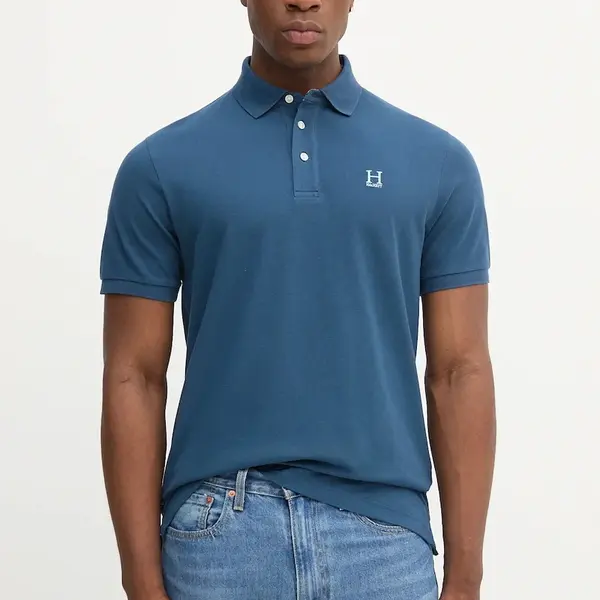 Bavlněné polo tričko Hackett London