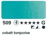 Akvarelová barva Horadam 1/2 – 509 cobalt turquoise