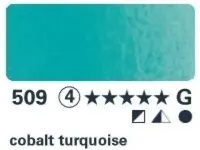 Akvarelová barva Horadam 1/2 – 509 cobalt turquoise