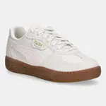 Dětské kožené tenisky Puma Palermo Moda Jr béžová barva, 398855